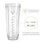 AU 32oz Cups Replacement for Nutri Ninja Blender Auto iQ 900w 1000w 1500w