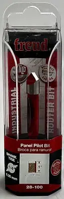 FREUD 28-100 Diameter Double Flute Panel Pilot Router Bit