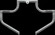 Lindby Linbar Front Highway Bar Chrome Harley Softail Deluxe 05-17