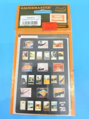 GAUGEMASTER TINY SIGNS 'OO' SCALE TSOO76 SOUTHERN TRAVEL POSTERS NEW !