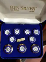 Ben Silver 14kt Gold filled University of Connecticut Blazer Replacement Buttons