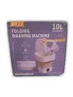 DXJJ portable Washing Machine 10L Folding Mini Washer With 3 Modes Deep Cleaning