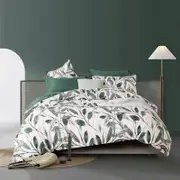 CleverPolly Print Microfibre Quilt Cover Set - Sally - Double