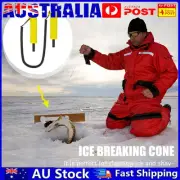 Winter Ice Fishing Ice Picks Retractable Ice Cone Outdoor Fishing Tool (Style A)