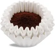 Coffee Filters 8-12 Cup, 7.875 inch x 3.25 inch, 100 Count White 100