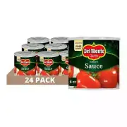 Del Monte Canned Tomato, Sauce, 8 Oz ( Pack of 24 Cans )