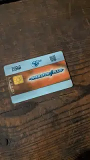 Global VR Arcade Player's Card Need For Speed Save Card Pga Madden Operator