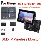 PortKeys BM5IV WR 5.5inch 4K Touch-Screen Wireless Camera Control Video Monitor