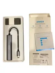 Anker USB C Hub Adapter, 5-in-1 USB C Adapter with 4K USB C to HDMI