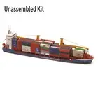 1:400 Polish Gdansk Cargo Ship Model Paper Model Ornament Scene Unassembled Kit