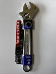 NOS Fuller Pro 10" Adjustable Wrench Chrome Vanadium Forged Steel 415-0010