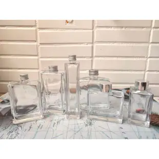 🌸浮游花🌸專用玻璃瓶 造型玻璃瓶 長方形 寬方形 方柱瓶 圓柱瓶 弧形瓶
