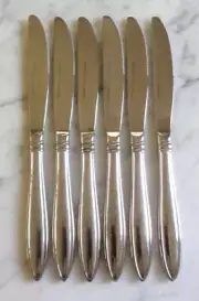 6 Reed & Barton Celebration Stainless Korea 9 1/8in Dinner Knives, 2 Sets Avail