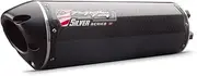 Two Brothers Racing (005-3210405V-S) Silver Series M-2 Carbon Fiber Canister Slip-On Exhaust System