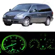 LED Kit Instrument Cluster green Light Bulb for 01-04 Chrysler Town & Country (for: Chrysler)