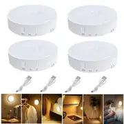 Two in One Dual Color LED Induction Light Closet Lights Motion Sensor Cabinet Light Cool White and Warm White