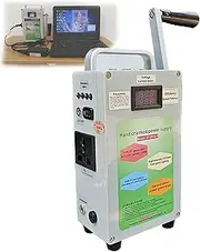 Hand Crank Generator, 150W Portable Emergency Crank Generator High Power USB Charger Generator,for Field Exploration Long-Distance Travel Sudden Power Outage(Size:AC110V)