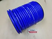 Ton's 8mm Blue silicone Spiral Core Spark plug wire 100' Feet roll 500 ohms