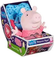 Peppa Pig Sleepover Peppa Deluxe Plush Toy Multicolour