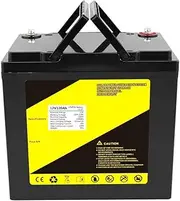 12V 120Ah LiFePO4 Lithium Battery 1440W Load Power Built-in BMS 3000+ Deep Cycles Replacement Battery for Energy Storage Home Backup Battery