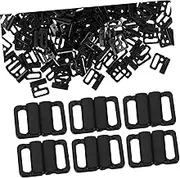 COHEALI 100pcs Plastic Swimsuit Fasteners Durable Bikini Clasp Slide Hooks for Sewing Projects Nearly Invisible Design for Bathing Suits DIY Creations