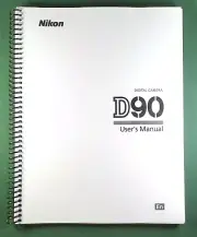 Nikon D90 Instruction Manual: 300 Pages & Protective Covers