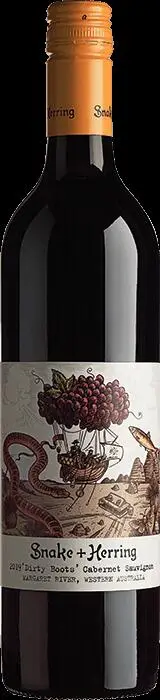 Snake & Herring Dirty Boots Cabernet Sauvignon 2019, Margaret River Cabernet Sauvignon, Wine Selectors