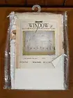 Vintage Sears Window Viewpoints One Pair Tiers Spring Garden 60"Wx36"L Brand New