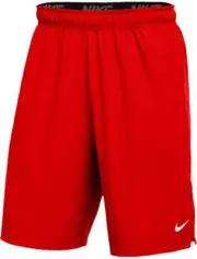 Nike Men's Flex 2.0 Woven Athletic Workout Shorts-Red-Small