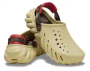 Crocs Shoes Sesame ECHO CLOG Tan Outdoor Waterproof Men’s Size 11 Slides Slip On