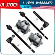Fits 2004-09 Nissan Quest 2 x Front Wheel Bearing w/ + 2 x Outer Inner Tie Rods (for: Nissan)