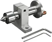 Bearing Live Center Revolving Centre Silver Adjustable Double DIY Accessories with Rocker for Woodworking Lathe Mini Lathe Tool Parts