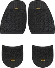 [F Fityle] FITYLE Non Slip Shoe Repair Rubber Stick on Half Soles 2.5mm Heels 8mm Kit Shoes Care Supplies