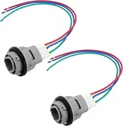 The Lord of the Tools 2PCS Front Turn Signal Light Socket Connector Harness X33302-SR3-A01 33302-ST7-A1 Compatible with Honda Compatible with Civic