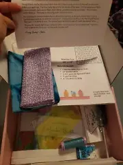 QUILT SUBSCRIPTION BOX 2 MODA MAMBO BATIKS CHARM PK JELLY HEX TEMPLATE METTLER
