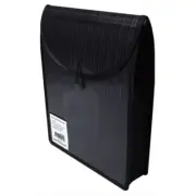 Bantex Top Load File Attache File A4 Elastic Button Closure Gusset New 4PK