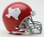 NFL Dallas Texans Helmet Mini VSR4Helmet Replica Mini VSR4 Style 1960-1962 Throwback, Team Colors, One Size