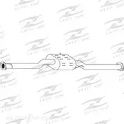 Redback Mufflers Bolt-On to suit Laser KE 1.6 Turbo 4WD F - M6121