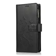 For Samsung S10E Case Multifunction 2 in 1 Wallet Card flower printing PU Leather Case Flip Smart Phone Bag Cover