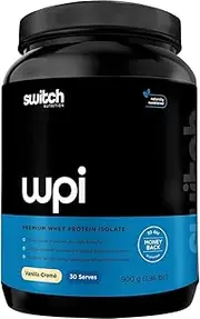 Switch Nutrition WPI-95 Switch Vanilla Creme Premium Whey Protein Isolate 900 g