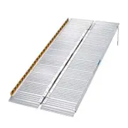 Rigg Aluminium Foldable Wheelchair Ramp With Handle - 5ft