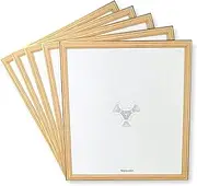 Unix FD1437 Soccer Keepsake Framed Colored Paper Set of 5