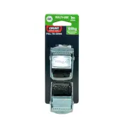 Grunt 25mm x 1m Pull Tie Down Strap - 2 Pack, Perfect for bundling, storing