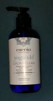 Cuccio Somatology CALM + CLEAN Epsom Salt Hand & Body Wash w/Lavender Oil 8 oz
