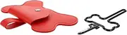 Waste Bag Dispenser Poo Mounted Dog Leash Pet Supplies Dogs Walking Outdoor Holder Lightweight for Attachment Carrying with Pet Waste Bags Harness Leashes Dispensers Leather Red