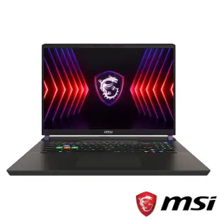 【MSI 微星】17吋i9 RTX4070 電競筆電(Vector17 HX/i9-14900HX/32G/1TB SSD/W11/A14VGG-208TW)