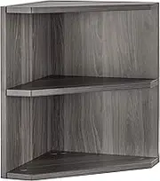 Mayline MNPOLGS Medina Shelved Corner Support for Use with 63" MNH63 and 72" MNH72 Hutch, (Qty. 1), Gray Steel Laminate