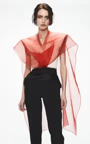 [Maticevski] Relate Silk-Blend Pants
