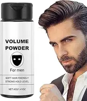 Hair Texture Powder, Natural Styling Product, Easy Application Formula, Lightweight Volumizing Effect, Matte Finish Hold, Ideal for Business Trips and Daily Grooming Appointments