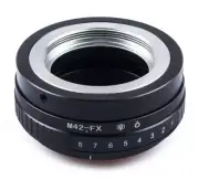 TILT Lens Adapter for M42 Screw Mount Lens to for Fujifilm Fuji X-T3 T4 Camera